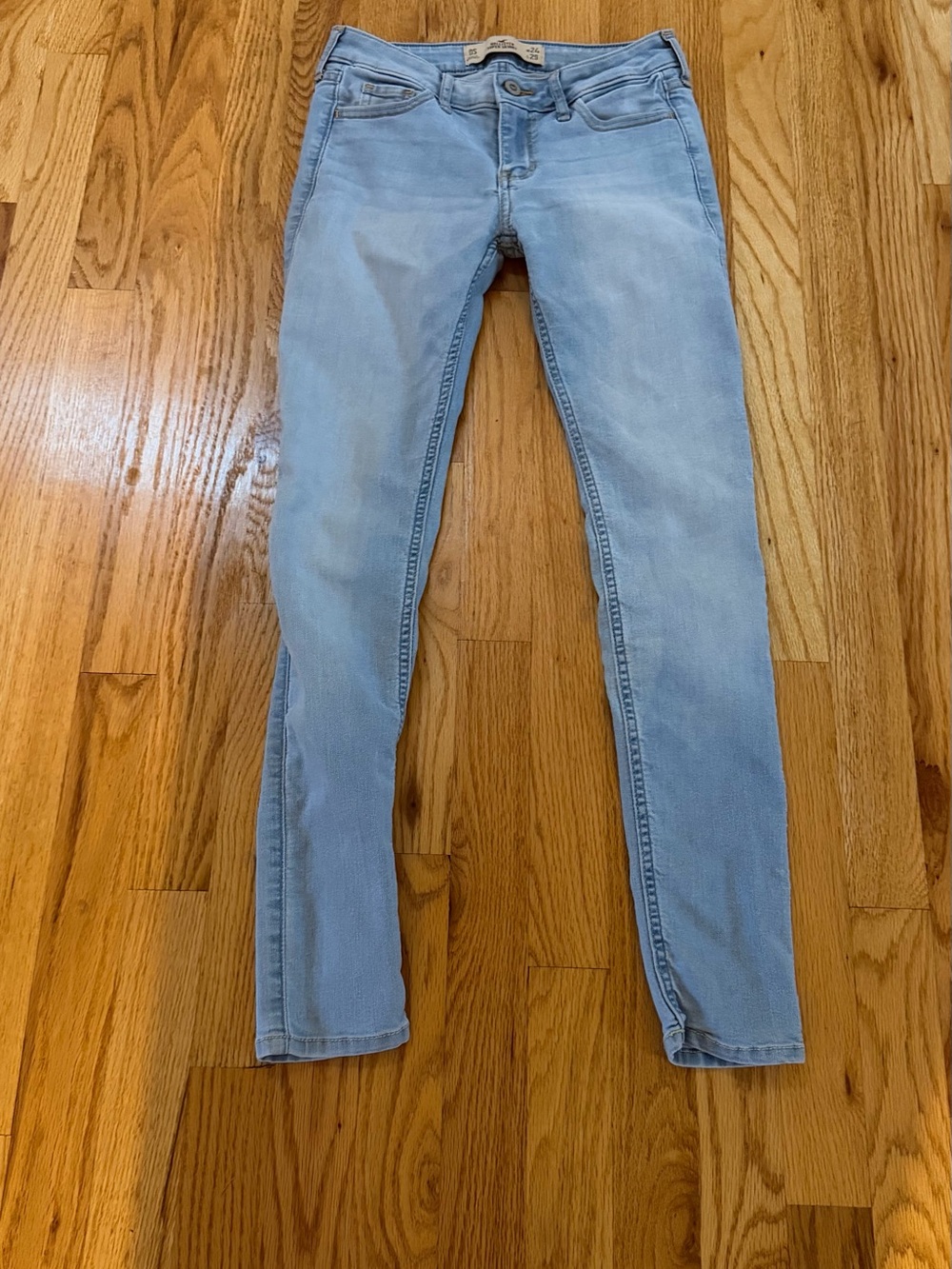 Hollister Pale Blue Skinny Jeans